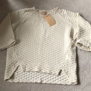 Gold threaded Zara sweater!